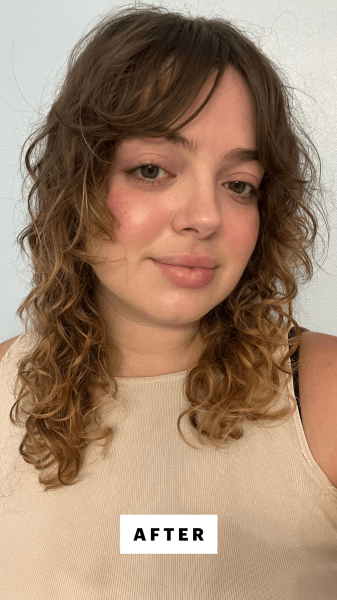 Hoffmann after using the Dyson Supersonic r Hair Dryer